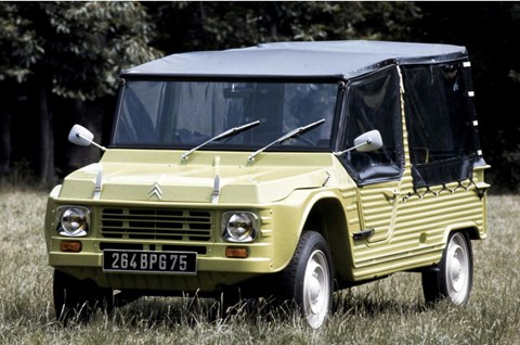 The original 1960s/70s Méhari beach buggy