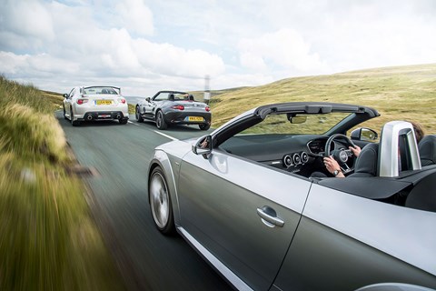 Radio 1 in the GT86, 6 Music in the MX-5, the Today programme in the TT