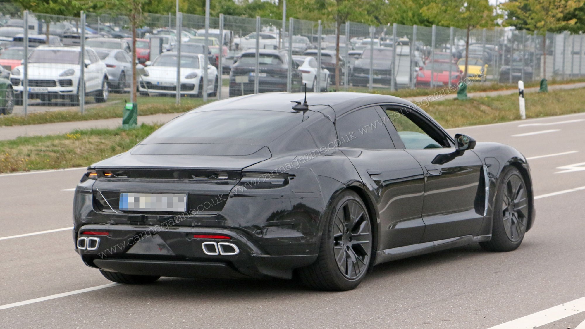 Porsche Taycan Taycan Production line photo - is this real? {filename}