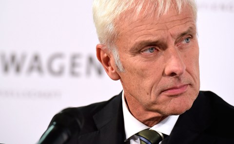 New VW chief exec Matthias Mueller (Getty Images)