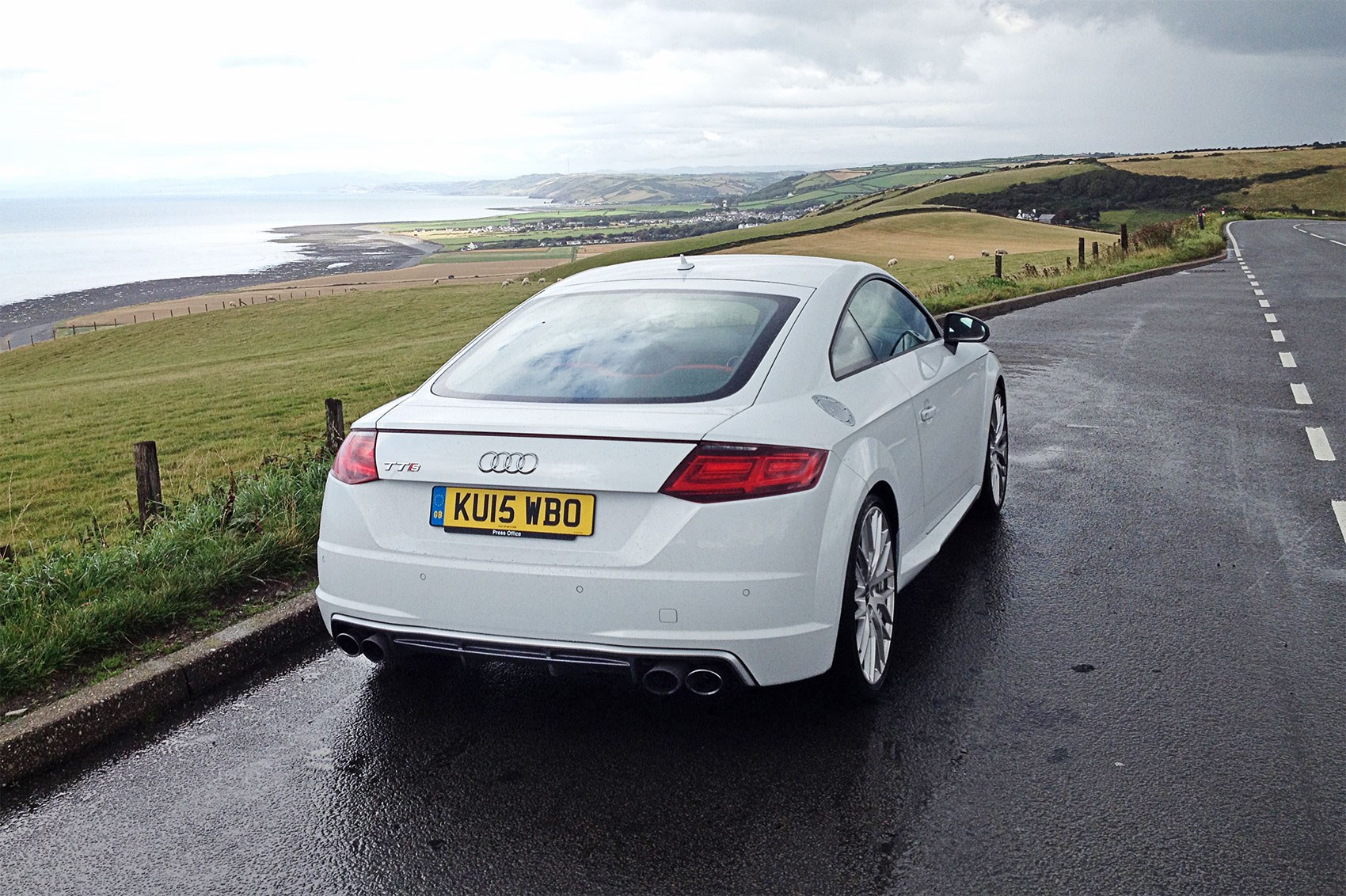 Gauche but comfy Our TT resplendent in Wales in a rare road grime-free moment ...