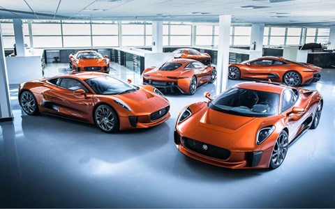 Jaguar C-X75s built for SPECTRE