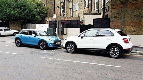 Fiat 500X and Mini 5dr