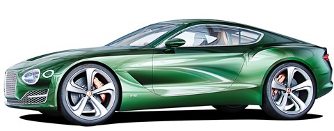 The next-gen Bentley Continental GT and two-seat Speed 6 coupe will use Porsche's MSB chassis