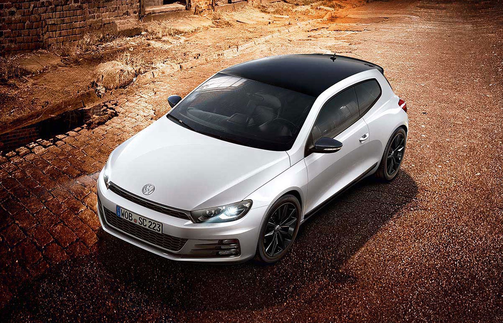 Vw Scirocco Gt And R Line Black Editions That Are White Car Magazine