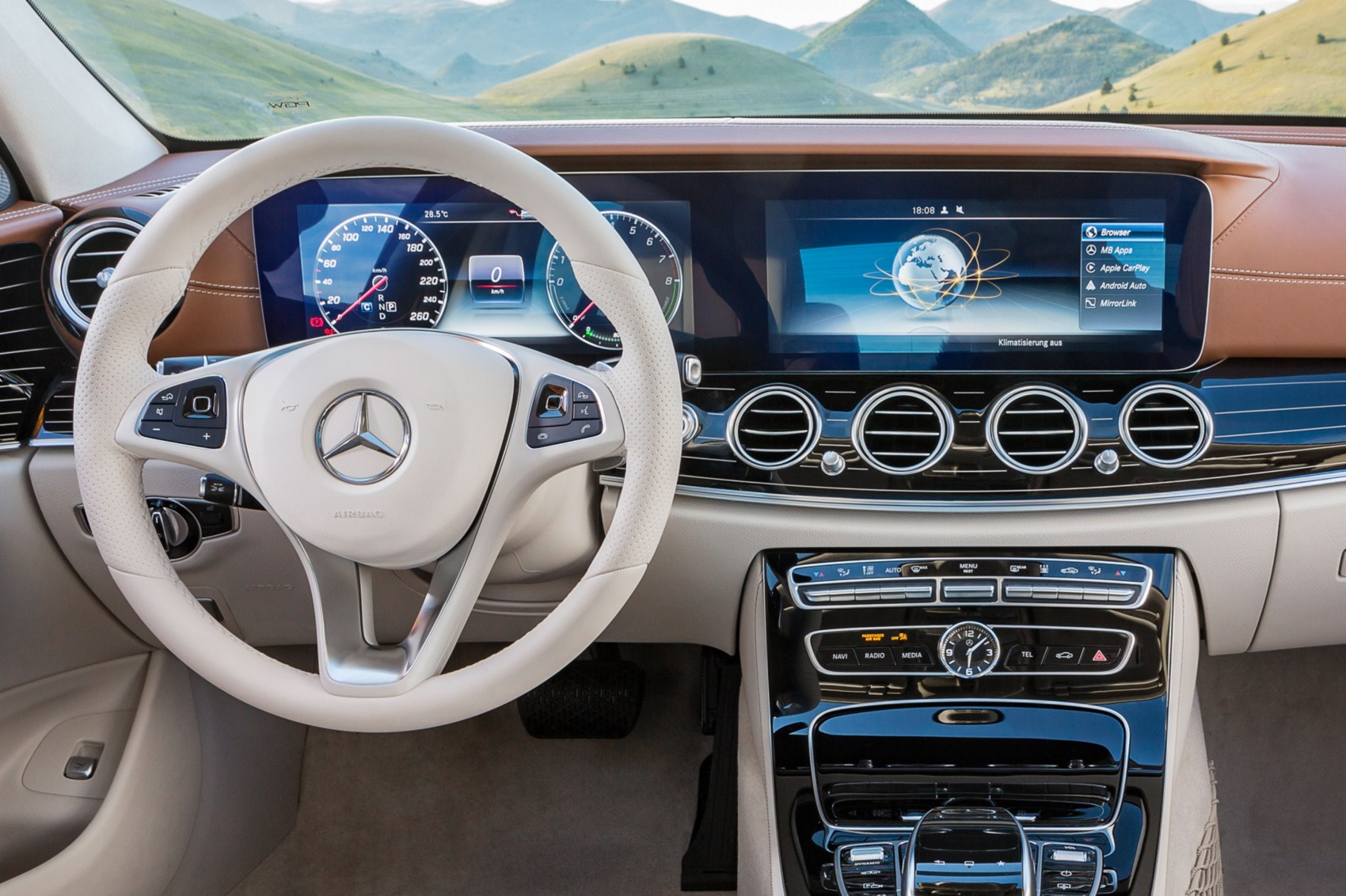 New Mercedes Benz E Class Unveiled At 2016 Detroit Motor