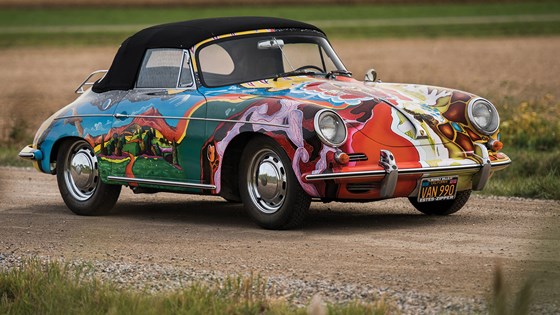 Janis Joplin’s psychedelic Porsche sold at auction for £1.2m