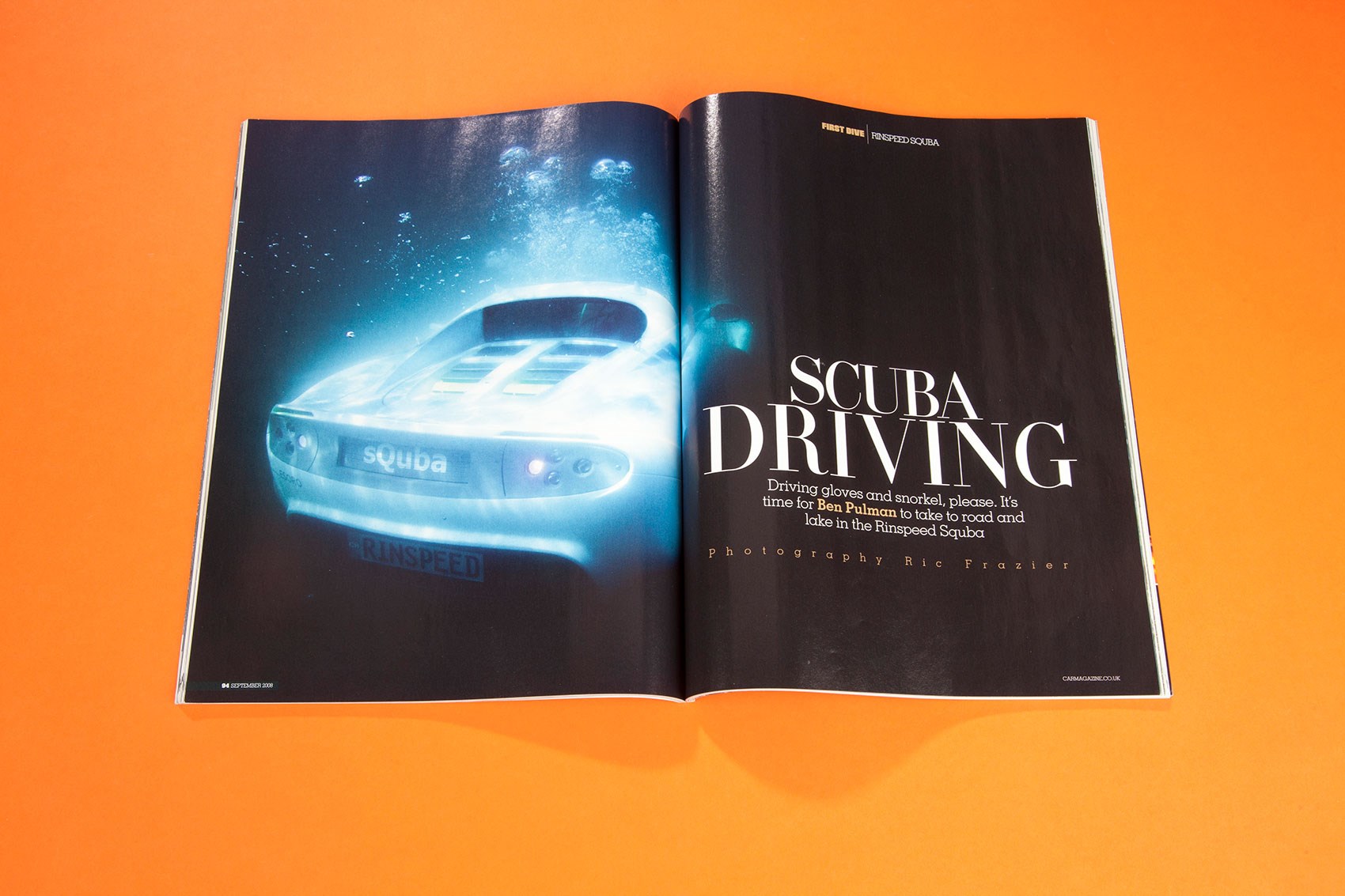 Driving A Lotus Elise Underwater Car Archive 2008 Magazine Rinsd S Aquatic Elise Replaces Toyota Engine With Battery