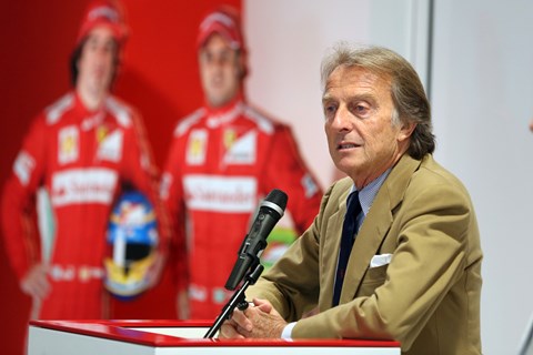 Luca di Montezemolo. Not a believer in SUVs. Good on him