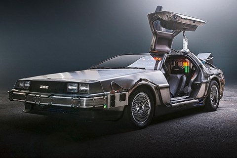 The Back to the Future DeLorean