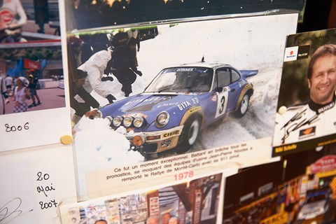The 911 has a rallying history, and one as a snow plough, apparently...