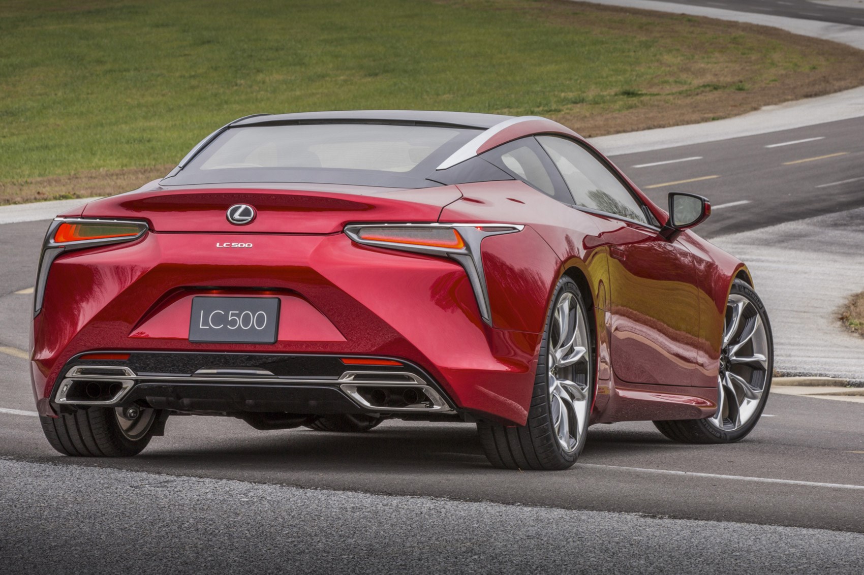 Lexus rolls out the big guns new 467bhp LC 500 coupe revealed in