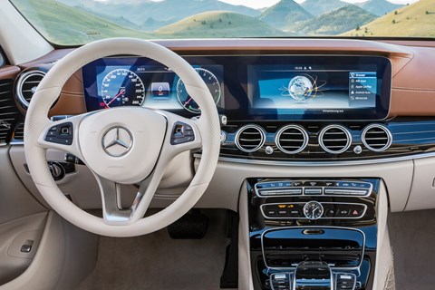 Mercedes-Benz E-class interior