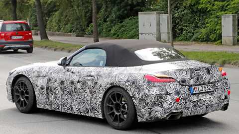 Car Spyshots Scoops New And Future News Magazine Four Eyed Roadster Latest 2018 Bmw Z4 Spy Shots Show Production Lights