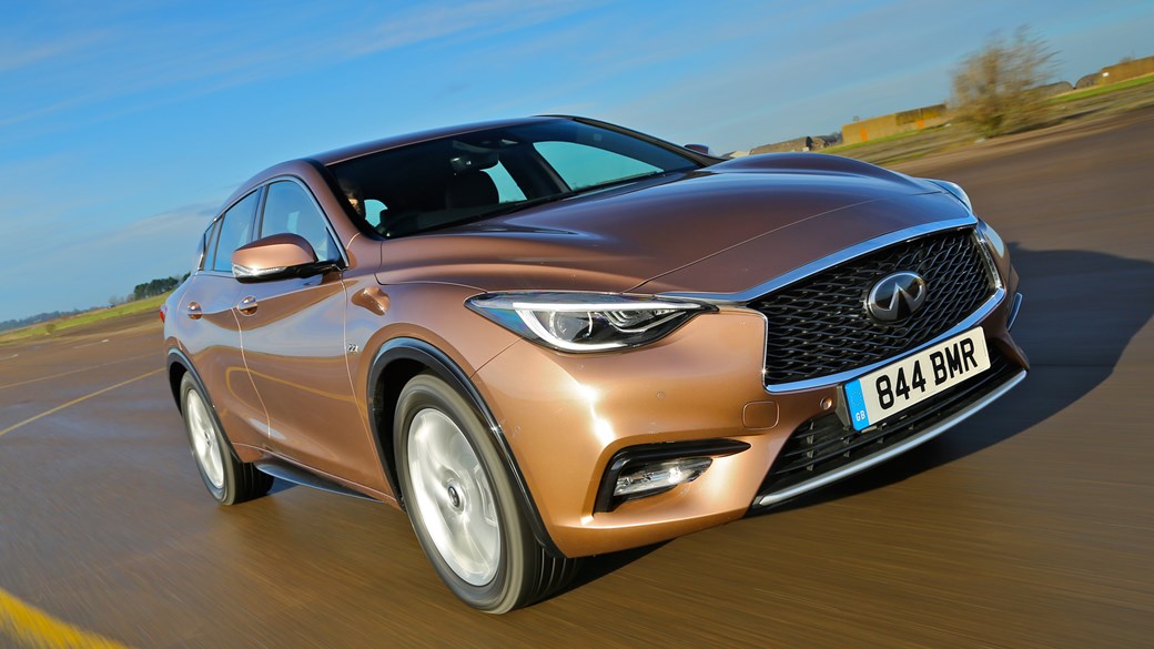 Infiniti Q30 1 5d Premium 2016 Review Car Magazine A Pinch Of Nissan Dash Renault And Splash Merc That S