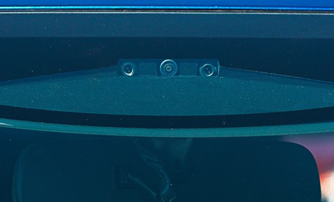 Exterior sensors assist in the job of checking what’s close by to avoid bumping into fellow commuters