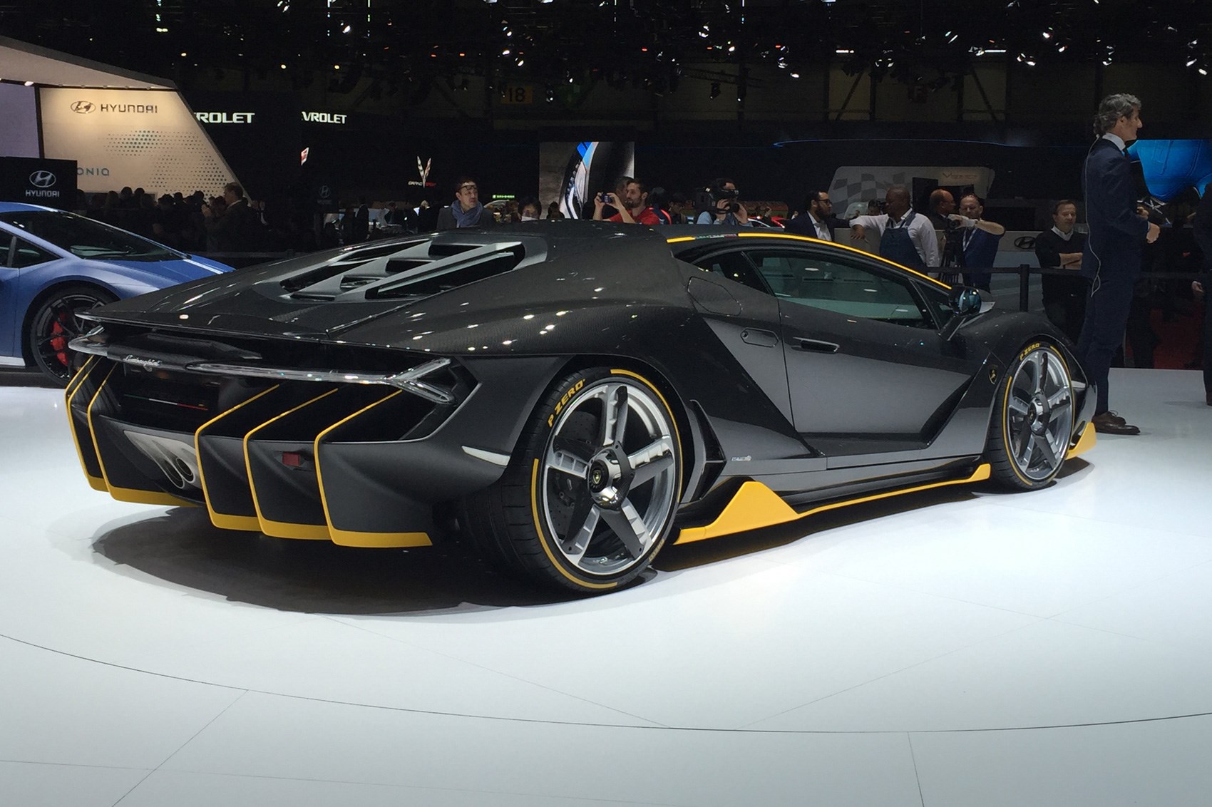 Our kind of birthday cake: new Lamborghini Centenario unveiled at Geneva motor show  CAR Magazine