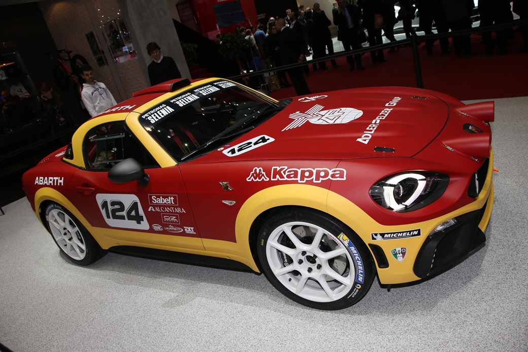 Web Twins Abarth And Fiat 124 Spiders At Geneva Car Magazine
