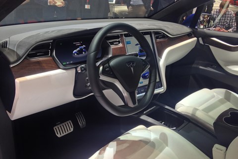 Tesla Model X interior
