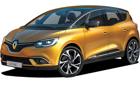 Scenic’s rear seats can be folded via the touchscreen, which is pretty neat. But MPV sales in Europe have fallen by 370k in five years…