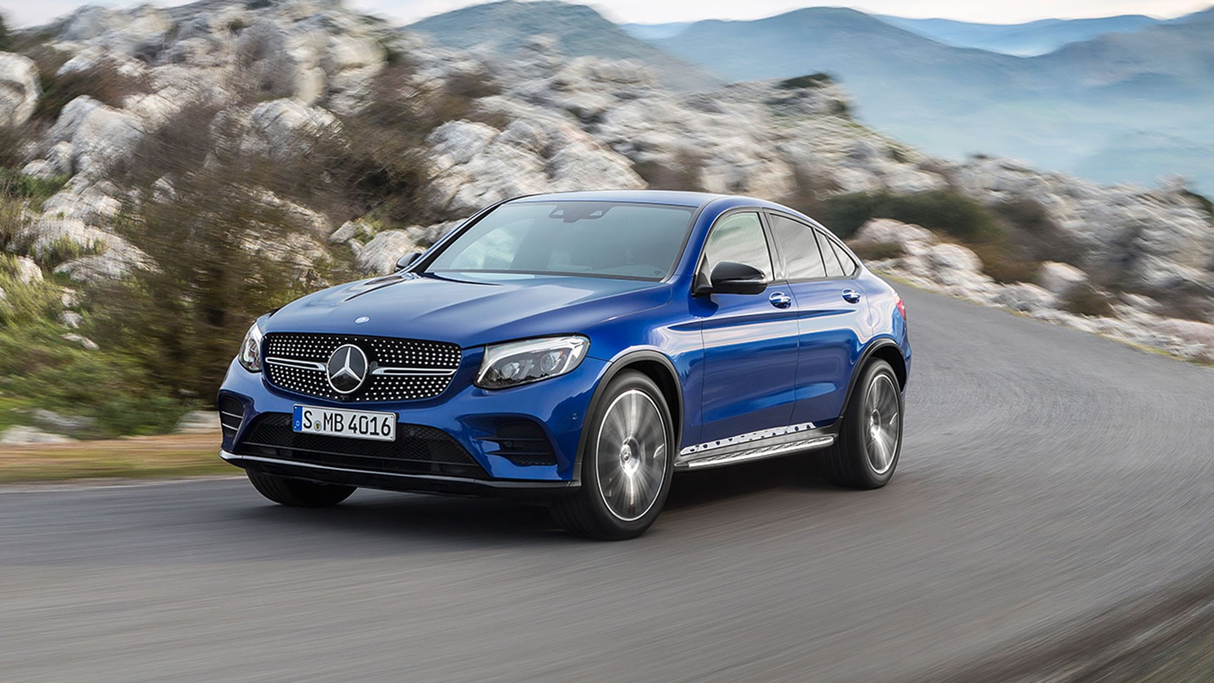 Merc lowers the roof: Mercedes GLC Coupe revealed at 2016 New York show ...