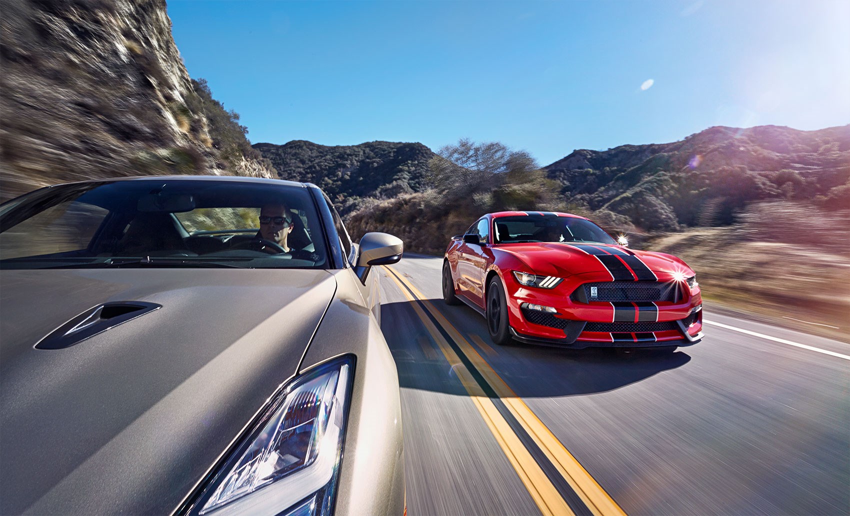 Godzilla Vs Voodoo Child Nissan Gt R Takes On Ford Mustang Shelby