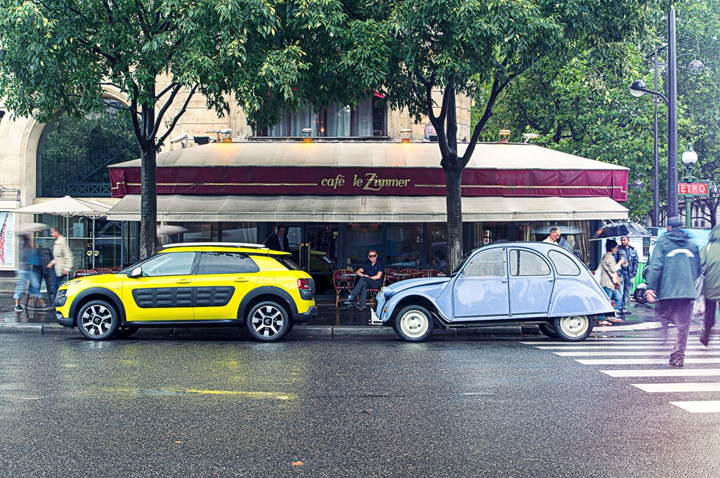 citroen 2cv vs fiat 500