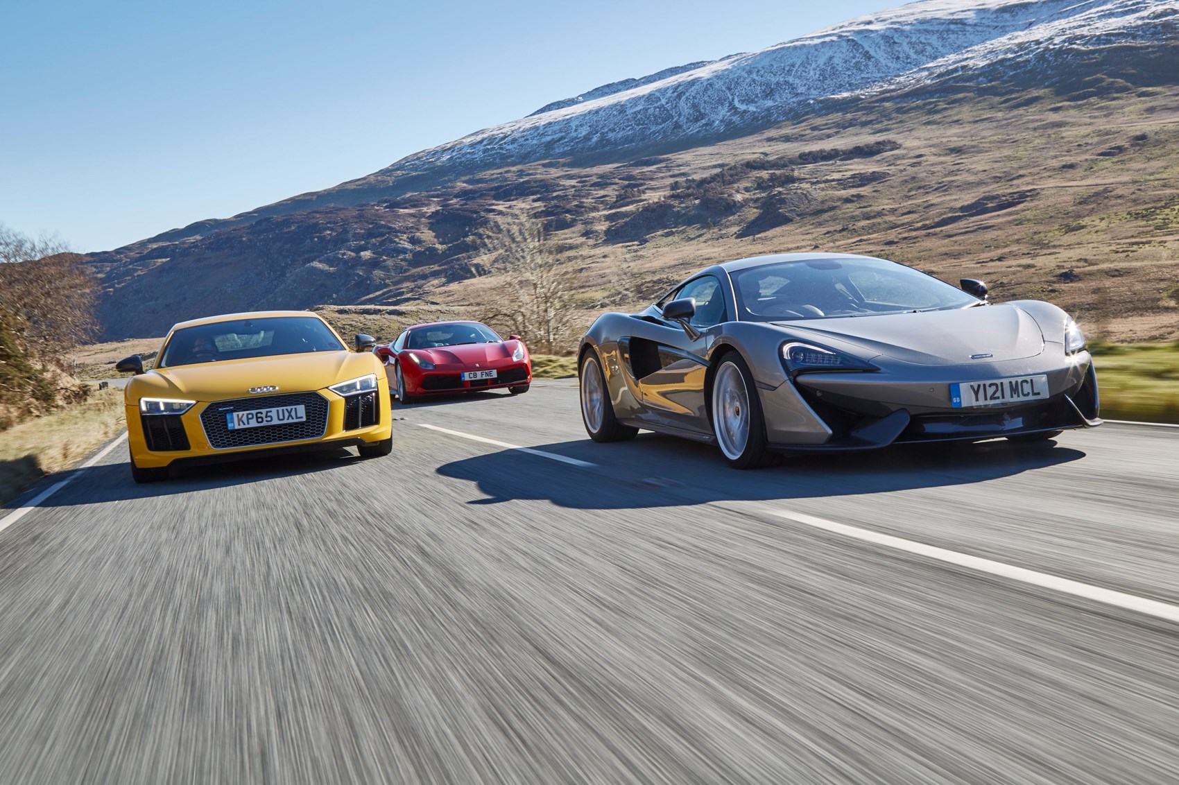 Watch Cars Ferrari 488 Gtb Vs Mclaren 570s Vs Audi R8