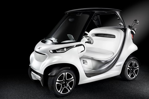 Mercedes golf kart