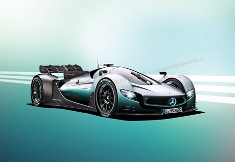 The new Mercedes-AMG R50 hypercar - F1-engined!