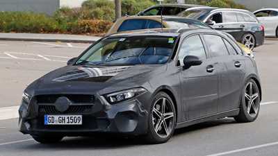 Next Mercedes A-class: best look yet