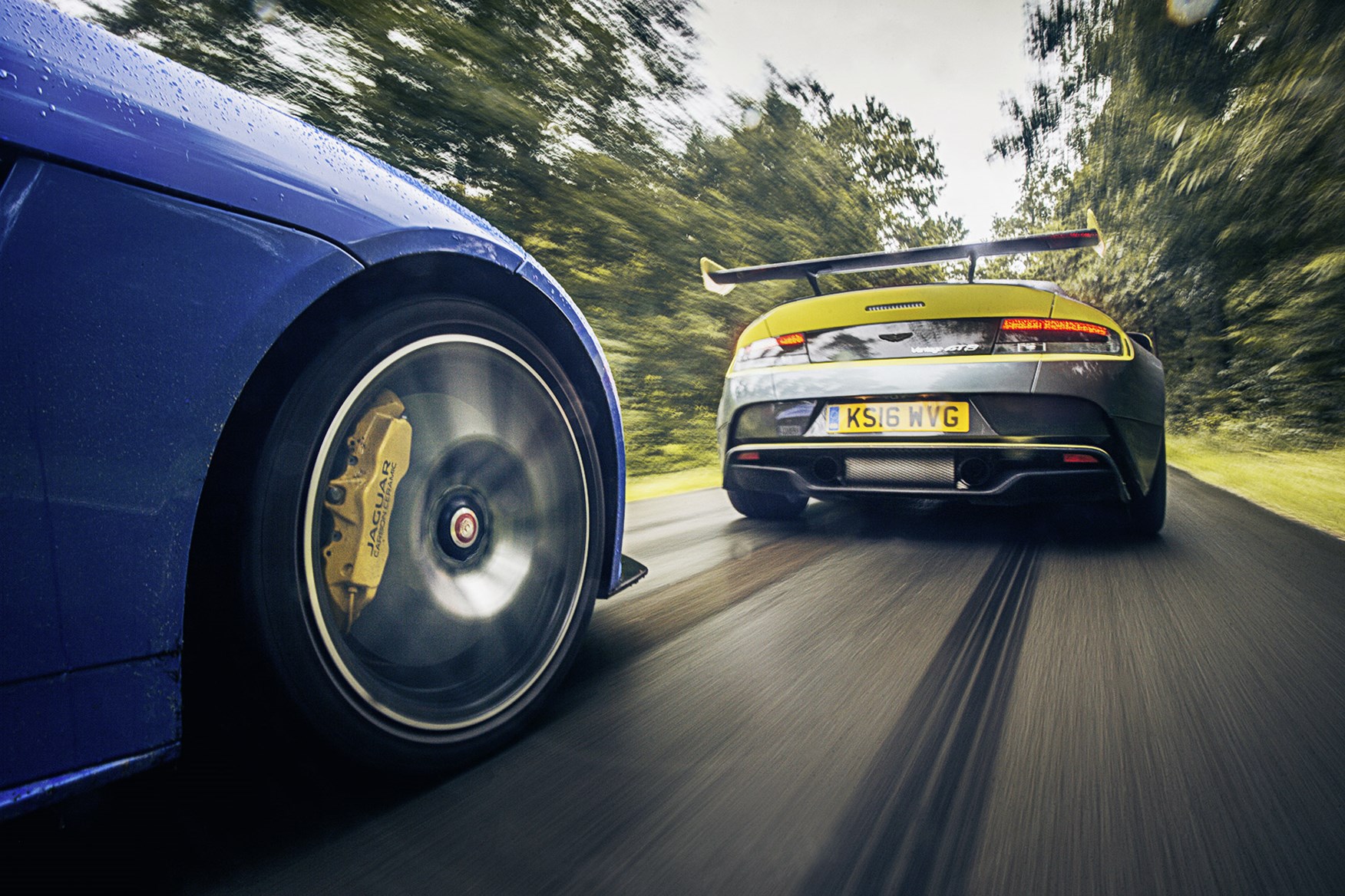 Aston Martin Vantage Gt8 Vs Jaguar F Type Svr Twin Test
