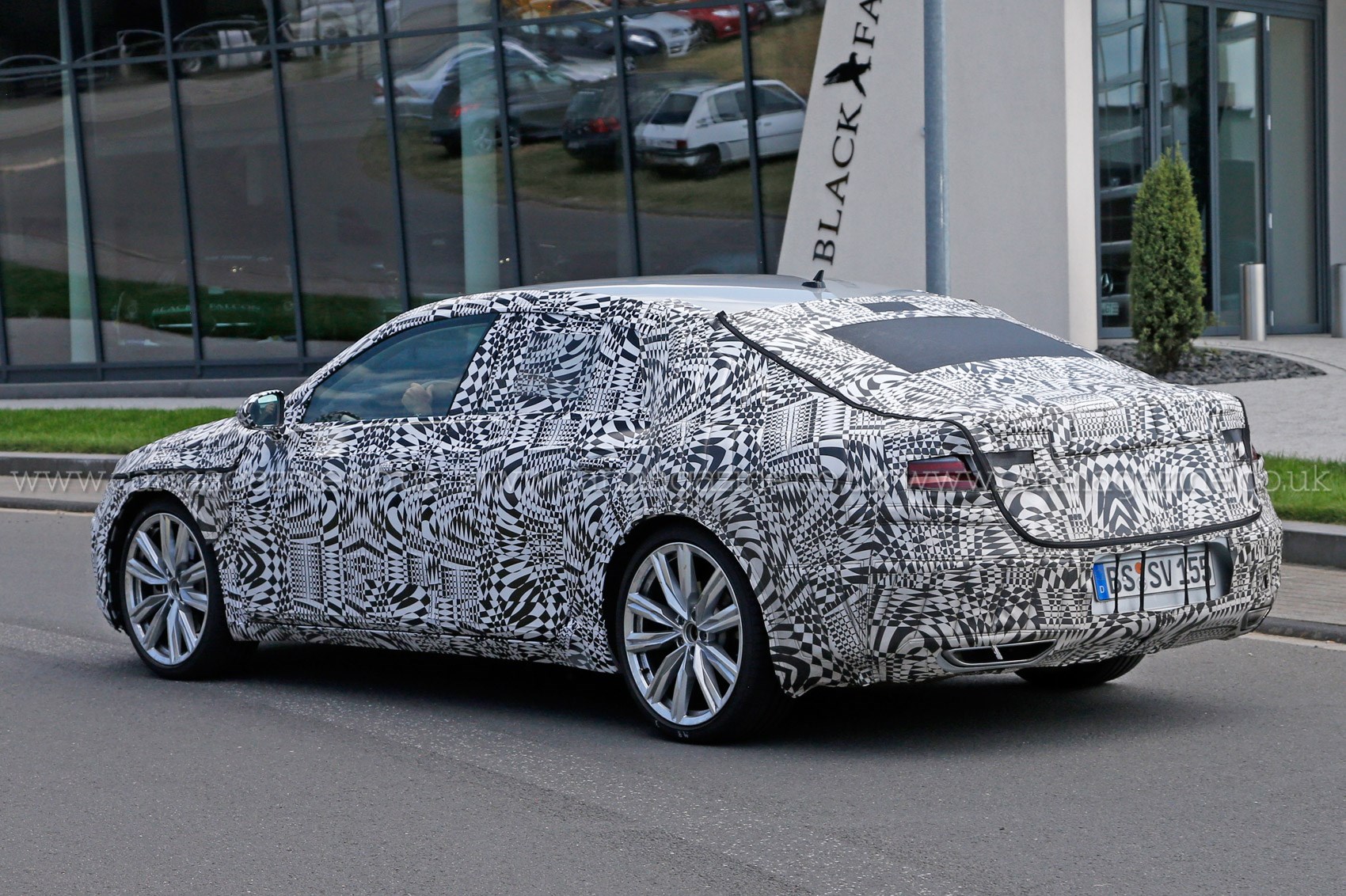 A Passat, lowered: second-gen VW CC spotted | CAR Magazine