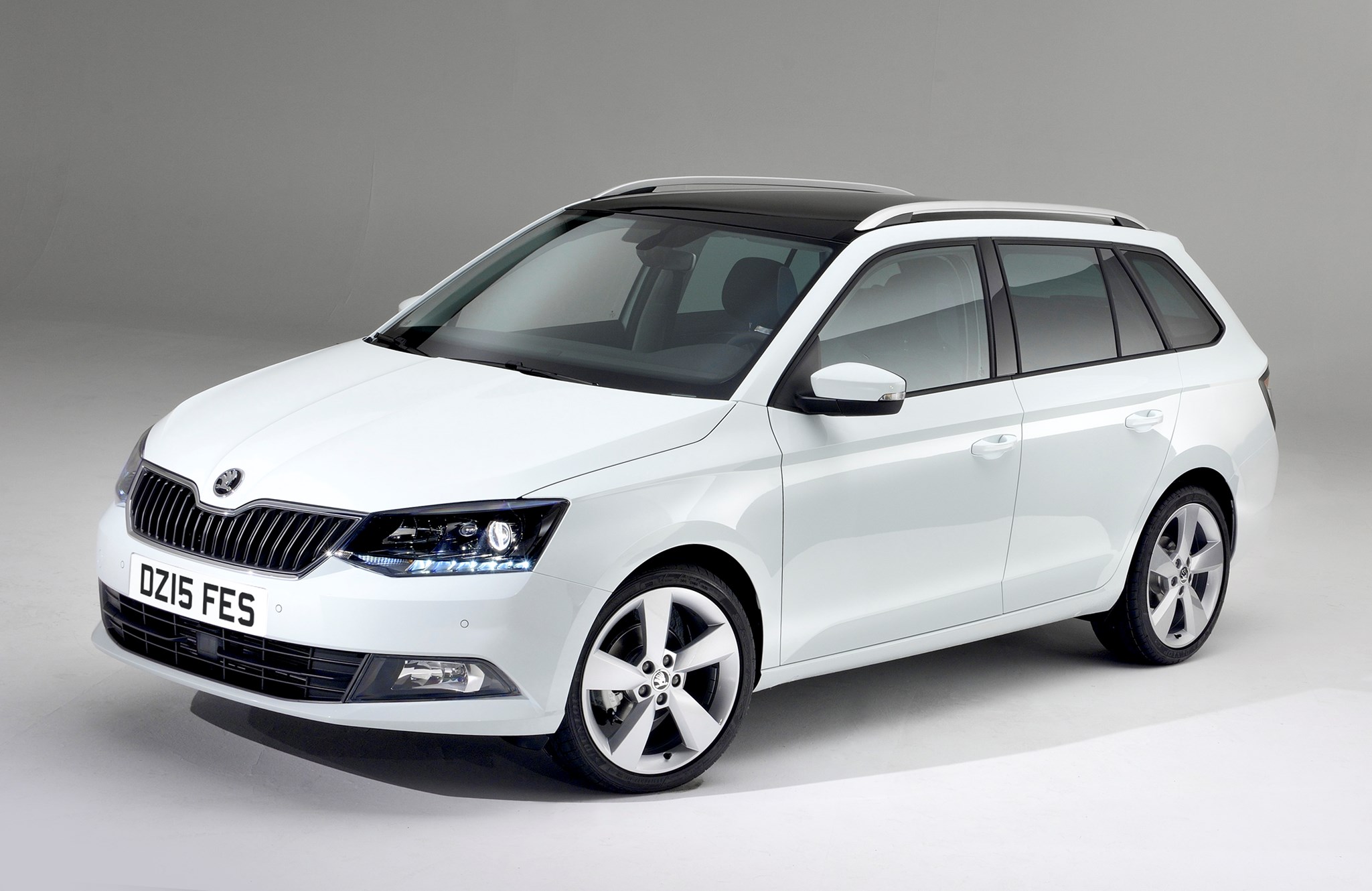 Спойлер skoda fabia 1