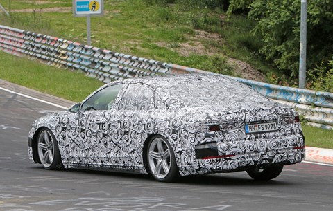 The new Audi A8 codenamed D5
