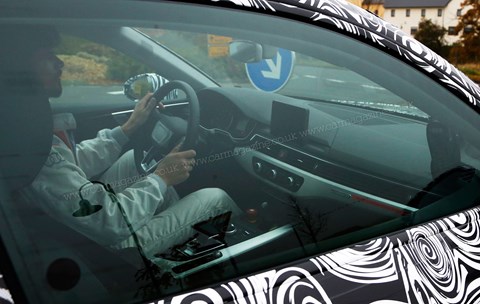 Audi A5 spy shots