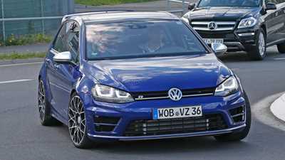 VW Golf R420 spy photos: best look yet at 2016's super-Golf GTI