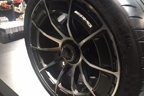 AMG Project One carbon wheels