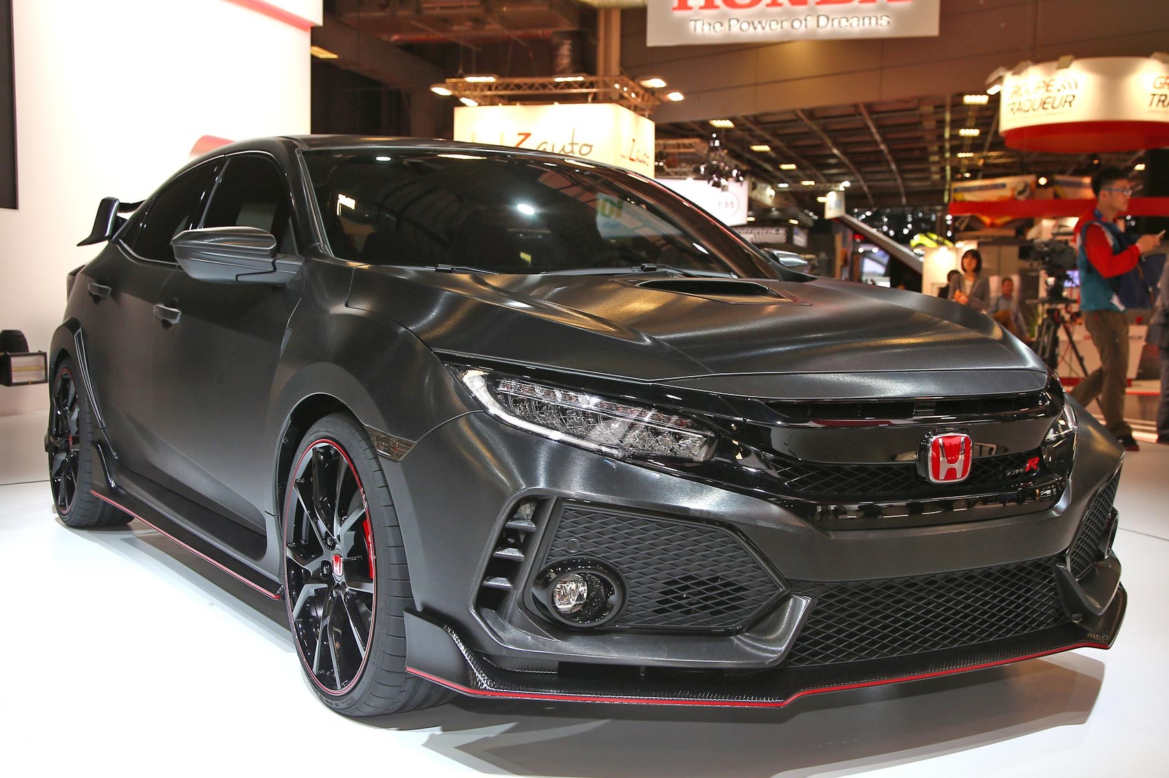 Honda Previews 17 Civic Type R In Paris Car Magazine