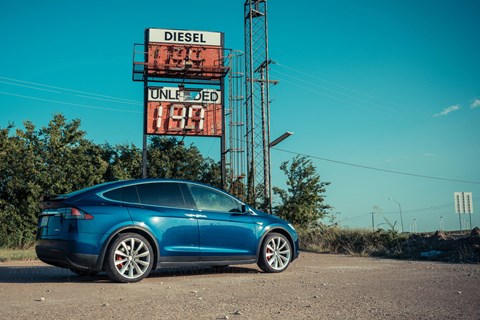 Tesla Model X vs Texas