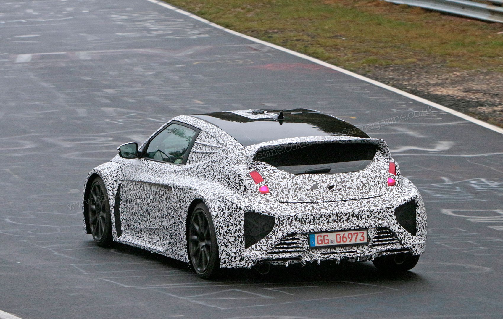 Hyundai RM16 midengined hyper hatch spied at the Nurburgring CAR
