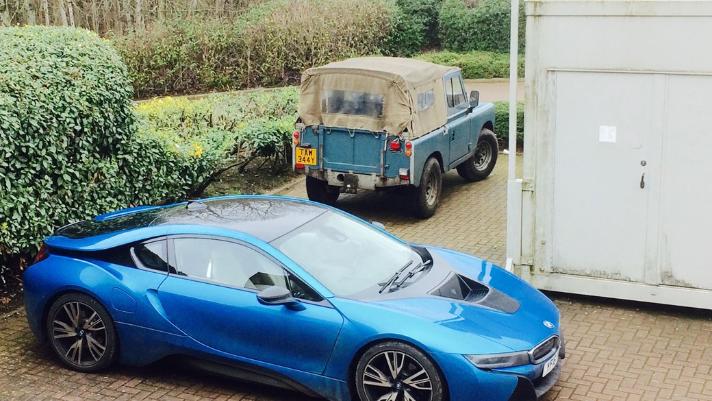 Bmw I8 Long Term Test Review Our Final Verdict Car Magazine Our Bmw I8 Meets An Old Land Rover