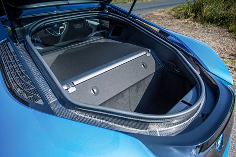 The BMW i8 boot