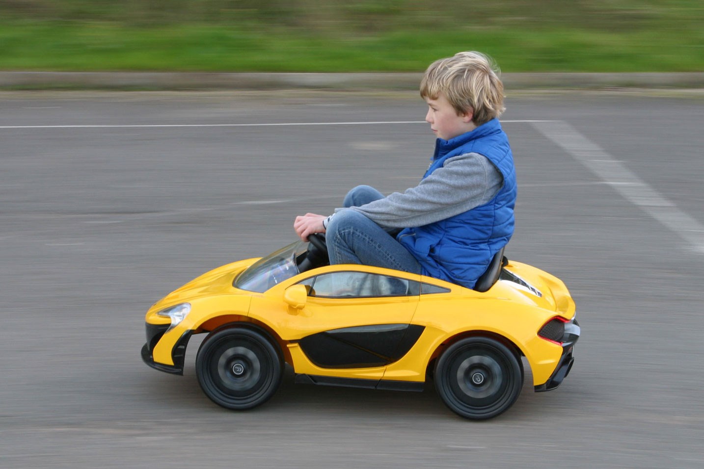 mclaren toy car electric