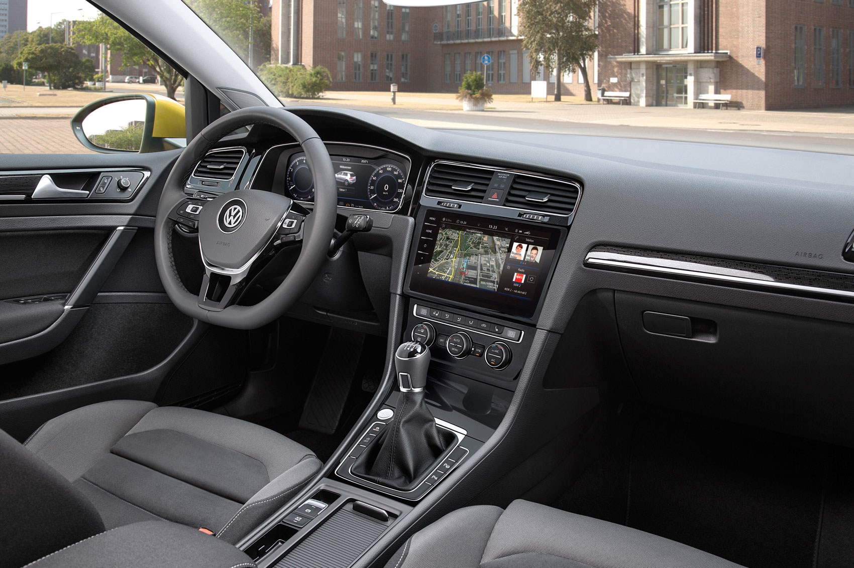 Volk Wagon Volkswagen Golf Gti 2017 Interior