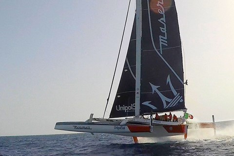 Maserati trimaran side