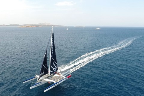 Maserati trimaran front