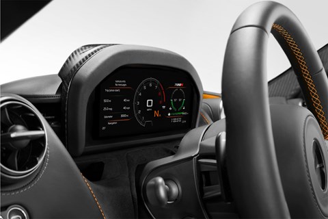 McLaren 720S at Geneva 2017 - interior
