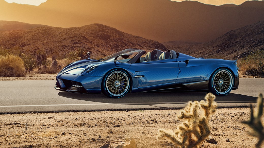 Pagani Huayra Roadster blows into Geneva 2017