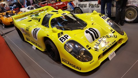 This Porsche 917 was brought out of retirement by German tuner Kremer to take part in the 1981 24 Heures du Mans
